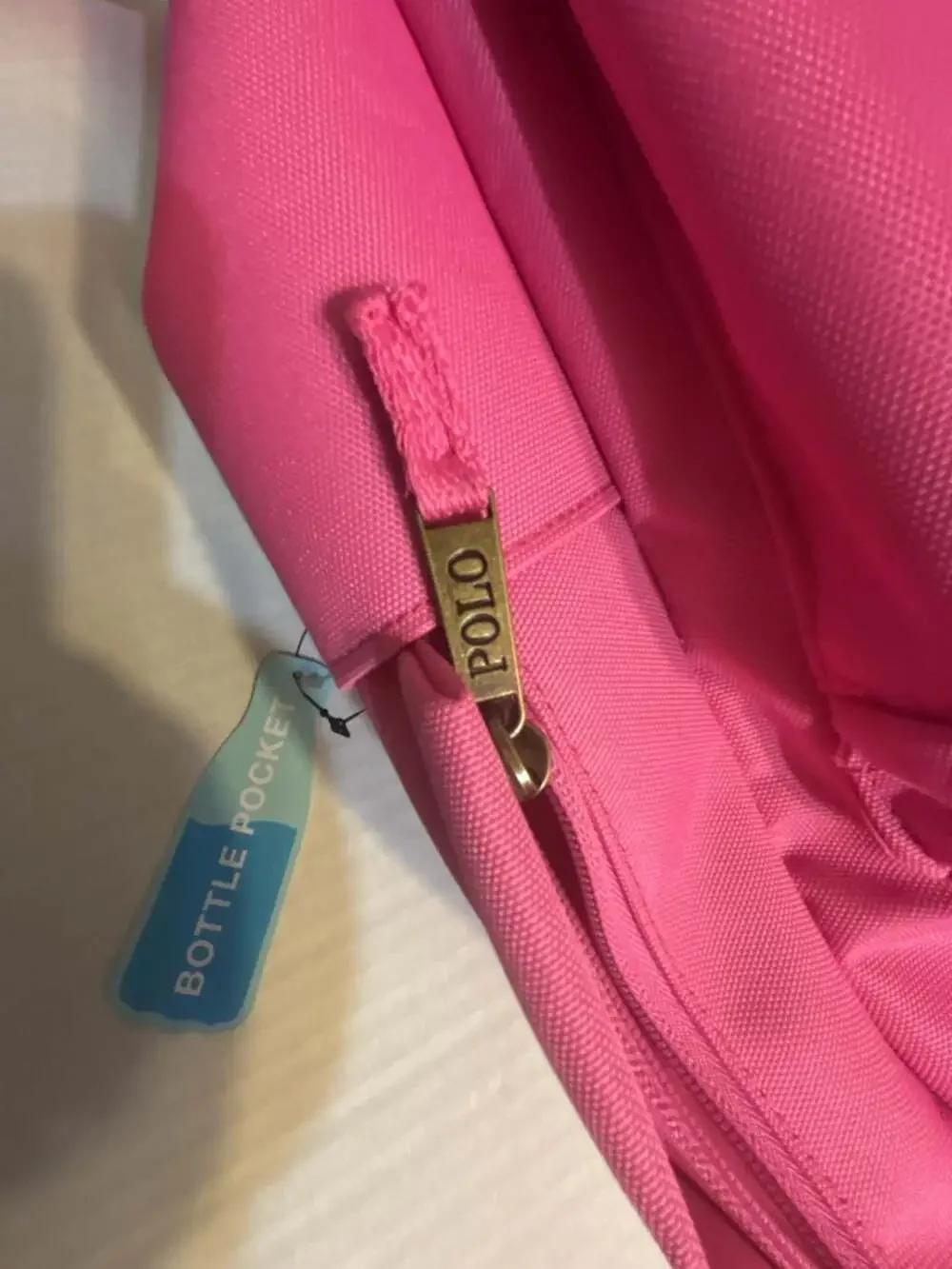 Polo Ralph Lauren Pink Polo Bear Backpack
